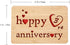 Wooden Anniversary Card (3rd)